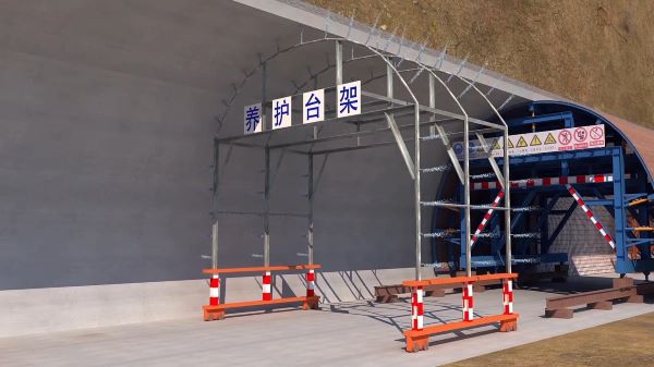 林周县隧道施工动画制作公司 - 隧道施工工艺和施工方法 - 隧道施工汇报动画视频 - bim 工程施工动画
